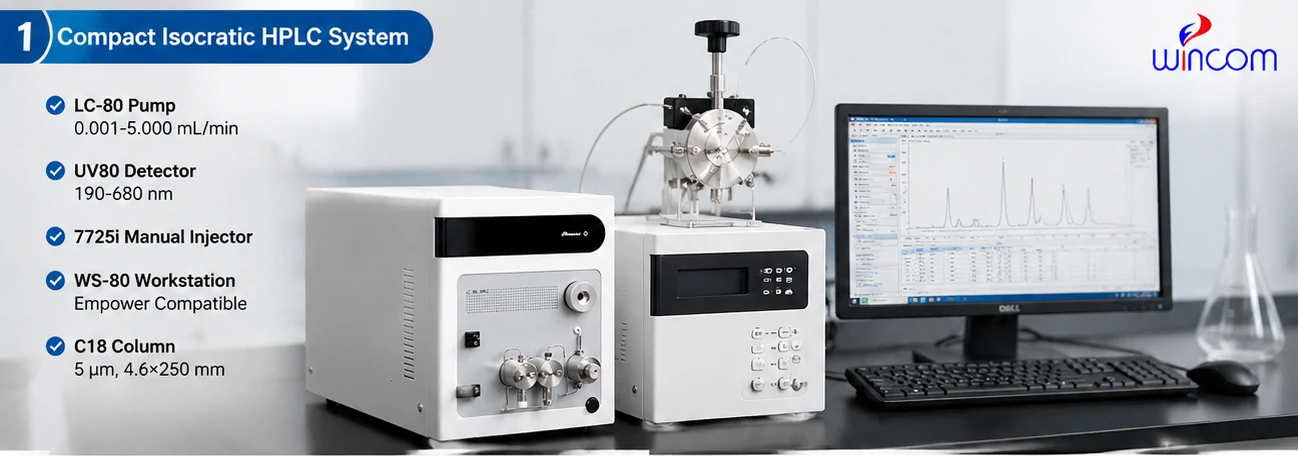 Mfumo wa Compact lsocratic HPLC
